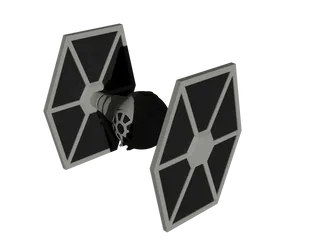 star wars tie fighter by danielalex download free stl model printables com