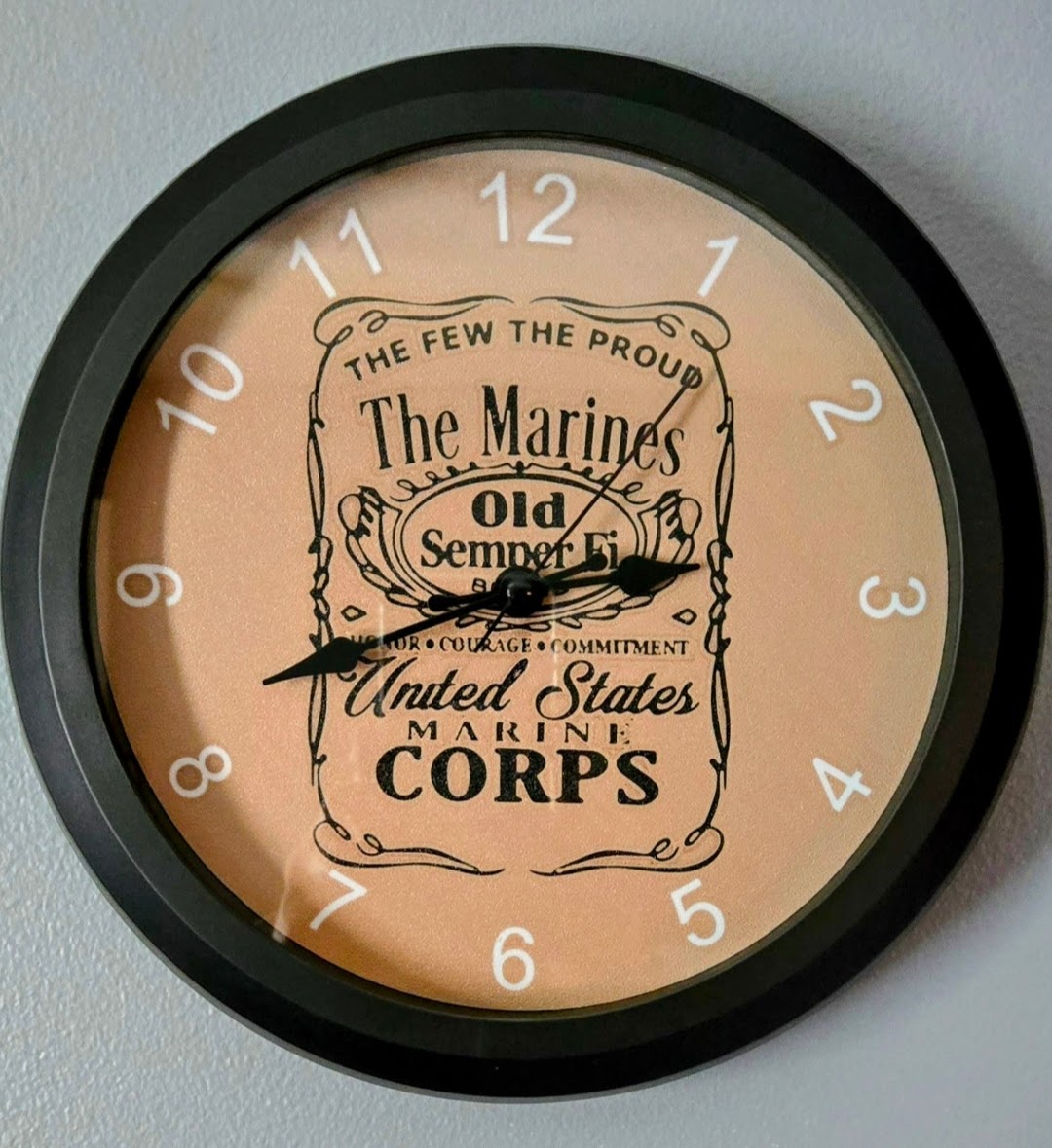 Marine Corps Clock Face by Lowery23 | Download free STL model ...