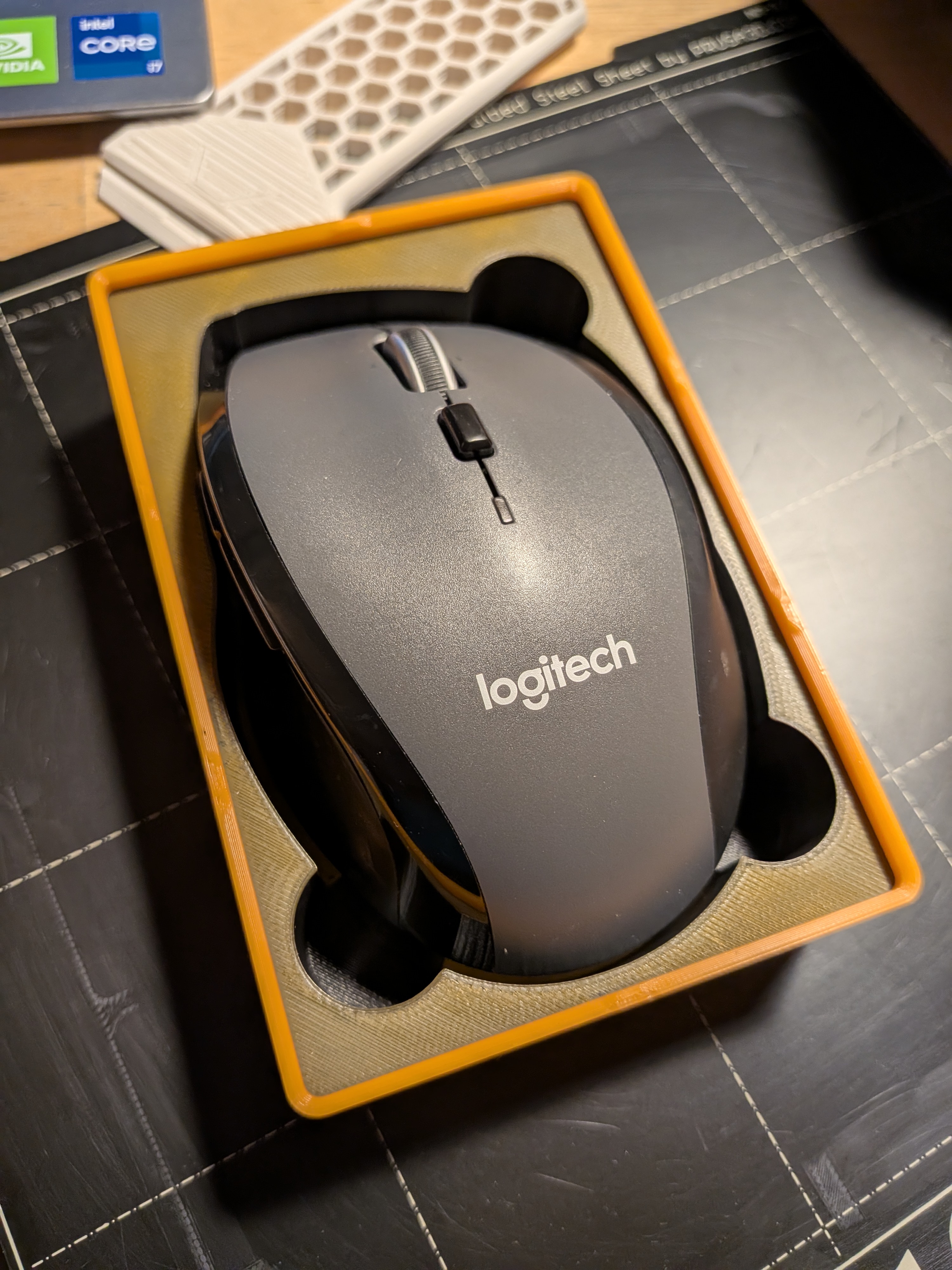 Gridfinity Bin for Logitech M705 Mouse