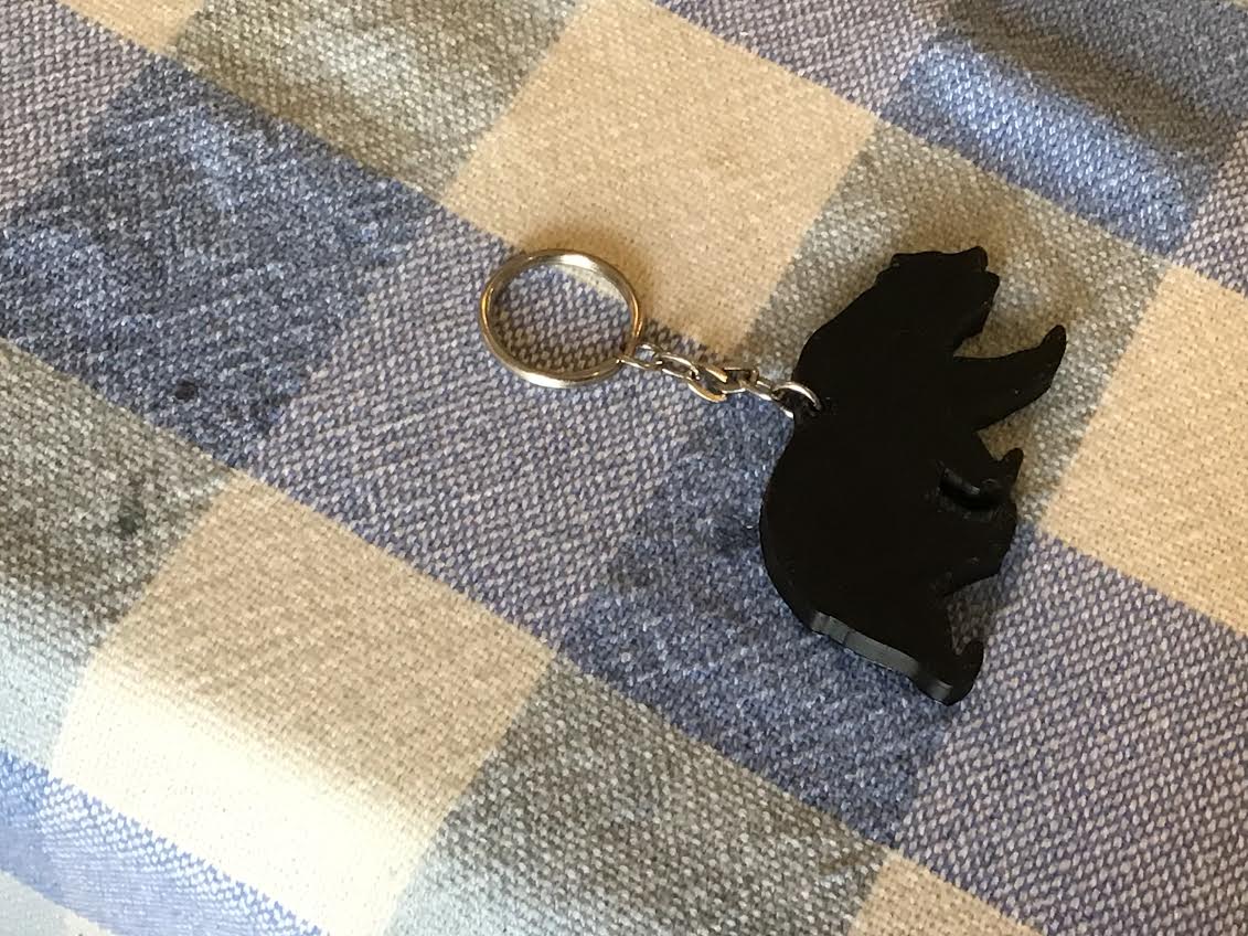 Miniatura 4 do modelo 3D Bear Keychain