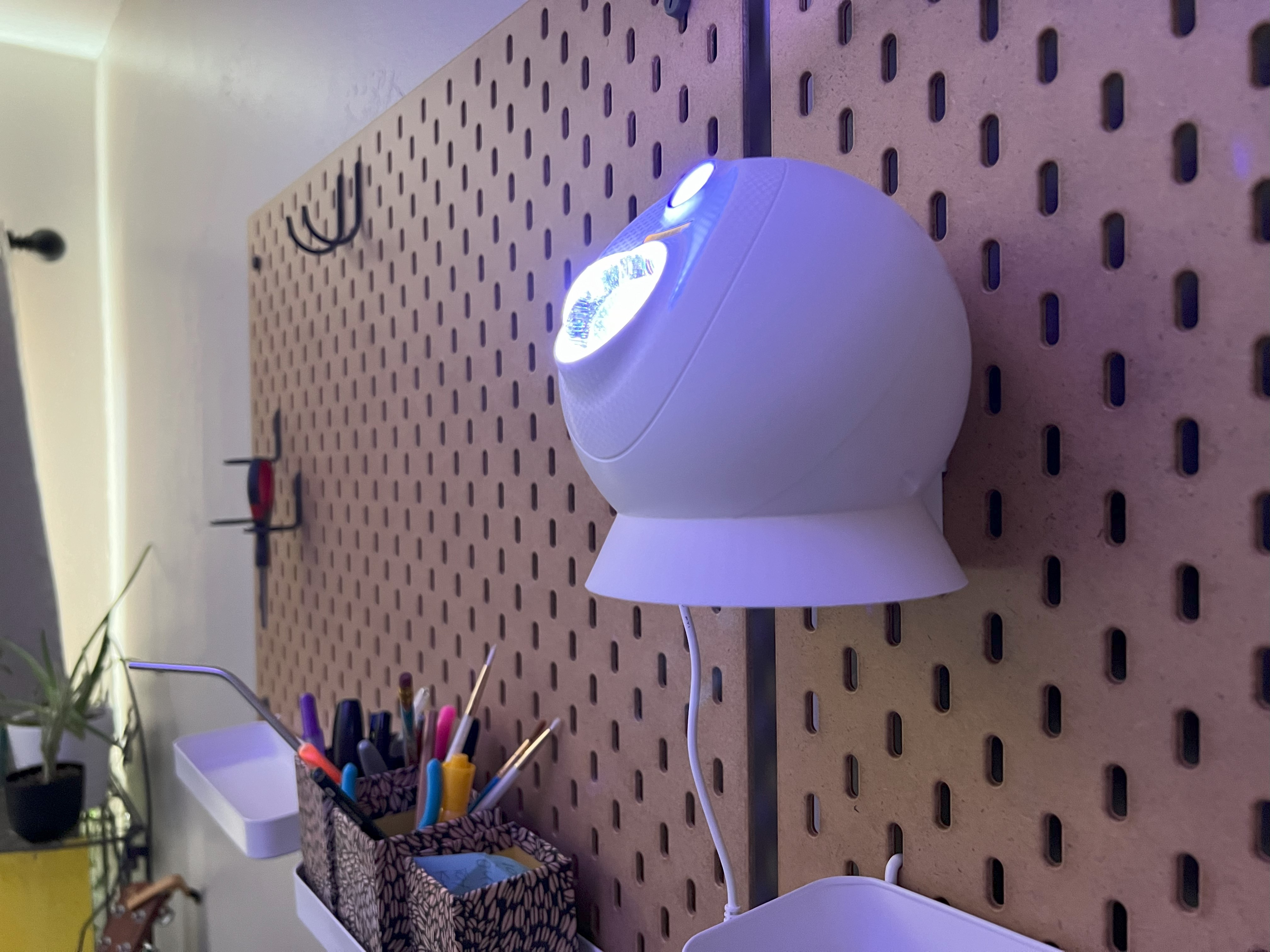 BlissLights Sky Light Evolve IKEA Skadis Mount
