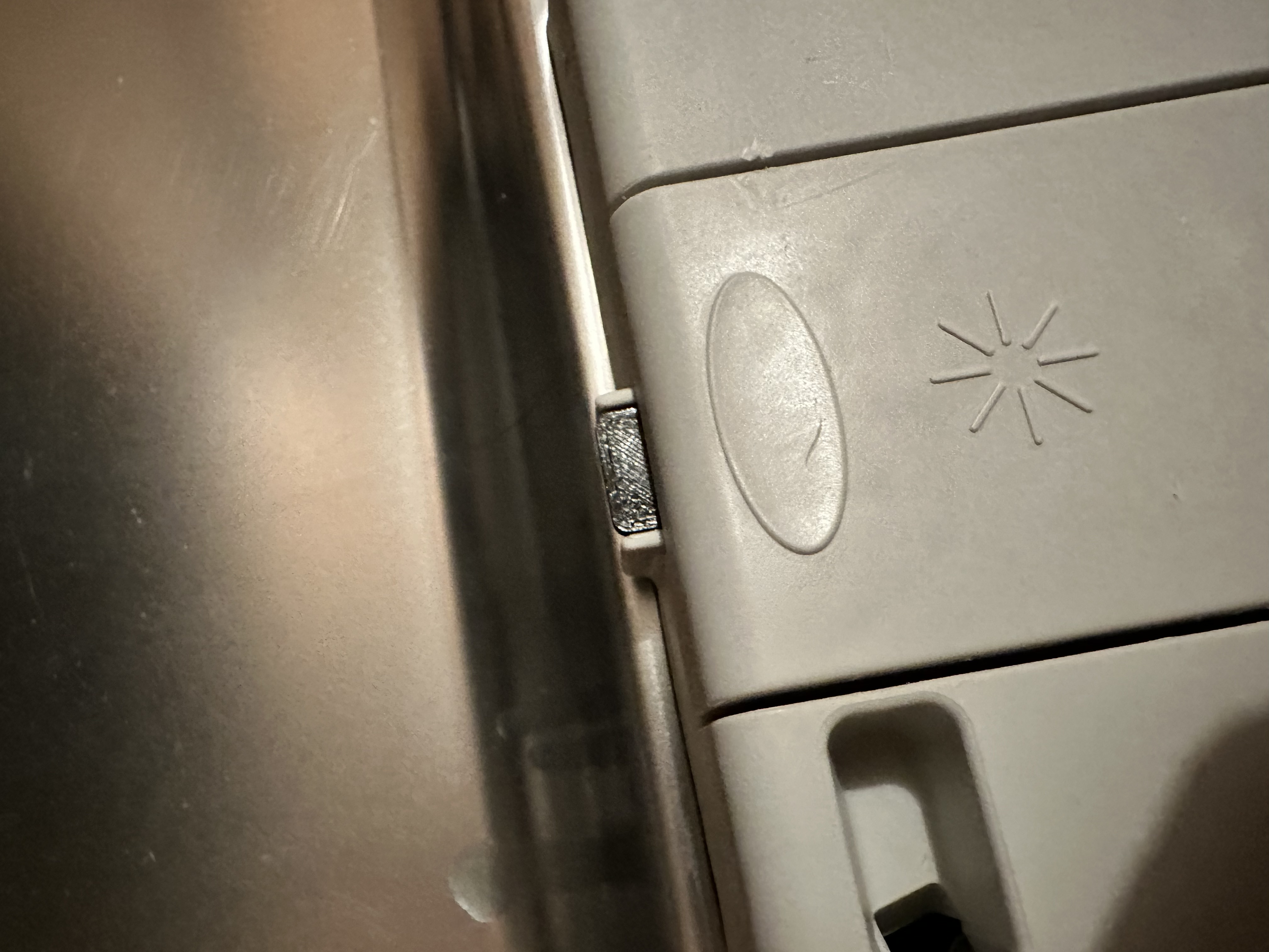 Dishwasher Rinse Aid Button AEG Favorit by Michael D. Download free