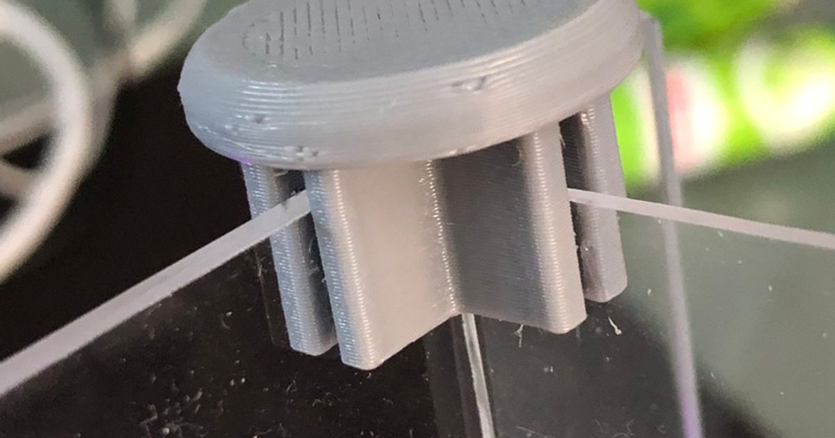 Acrylic Sheet Grabber by thenullray Download free STL model