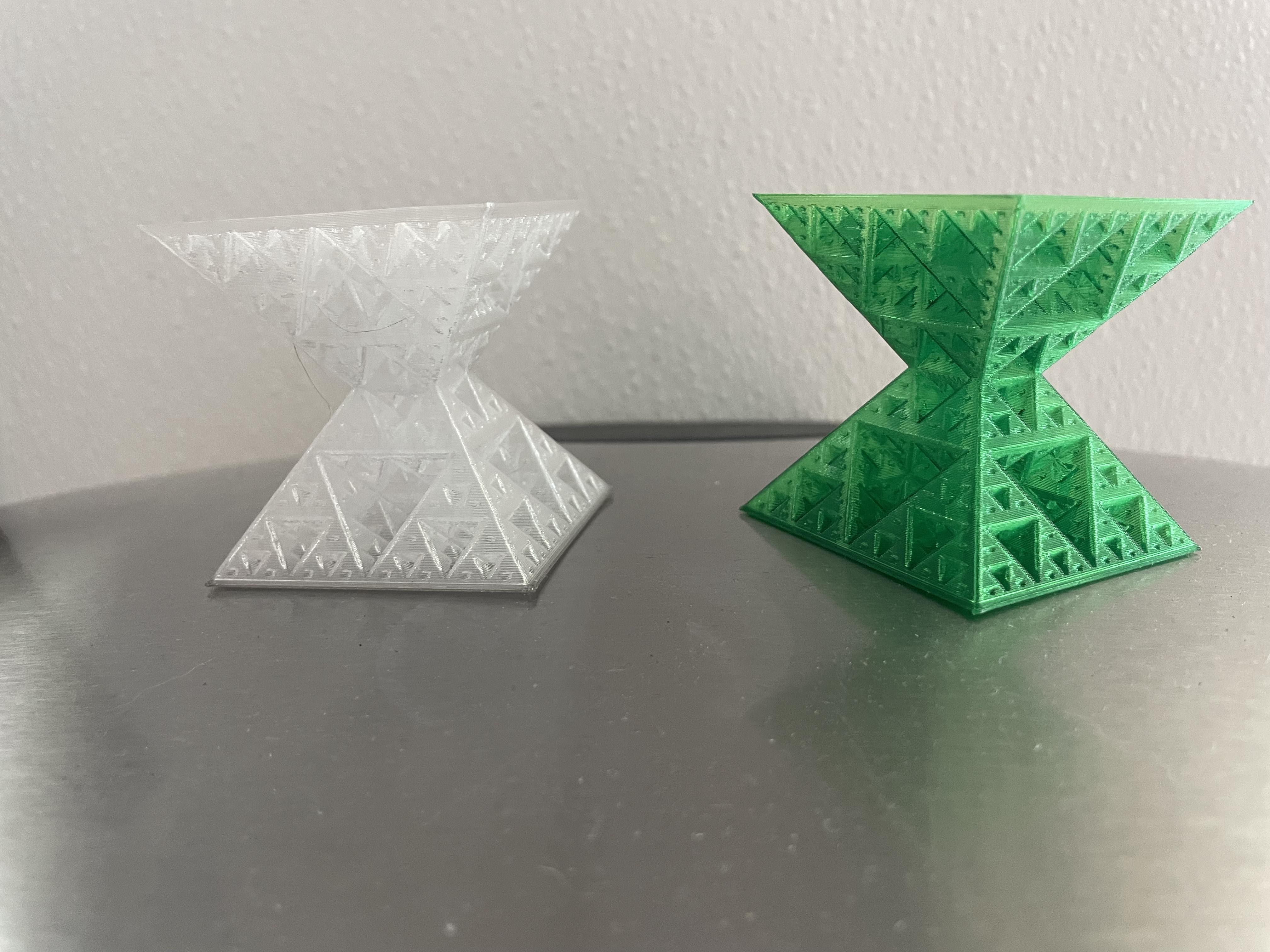 Sierpinski lv4 Hourglass 3D model thumbnail