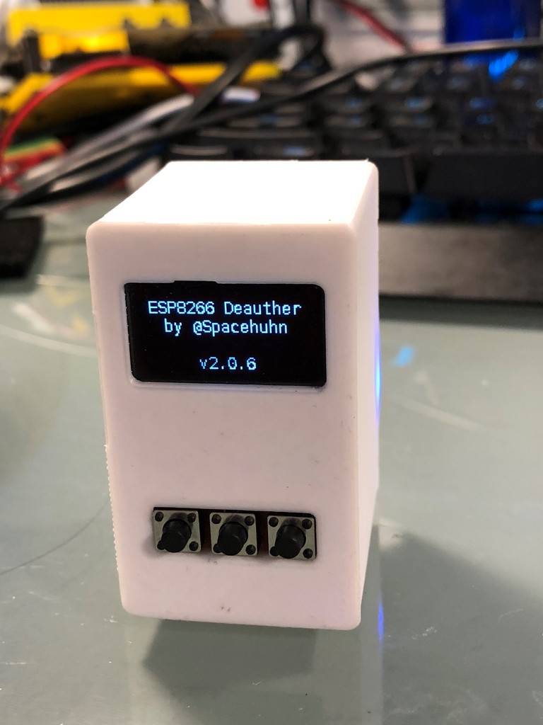 ESP8266 Deauther case for 0.96" OLED