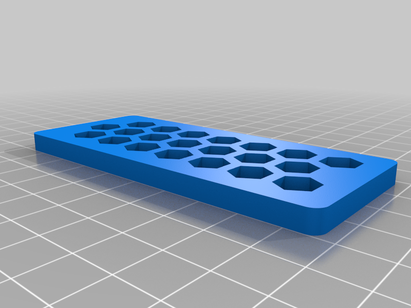 Miniatura 4 do modelo 3D Hexgrid Tool Organizer