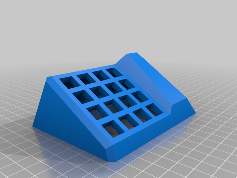 Miniatura 5 do modelo 3D Pimoroni Keypad Case