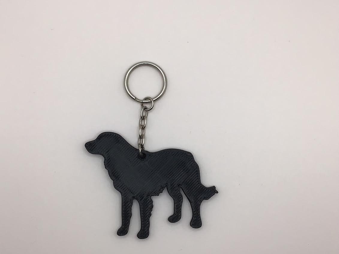 Miniatura 3 do modelo 3D Dog Keychain