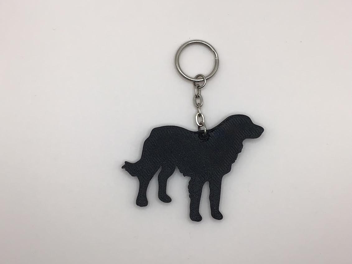 Miniatura 4 do modelo 3D Dog Keychain