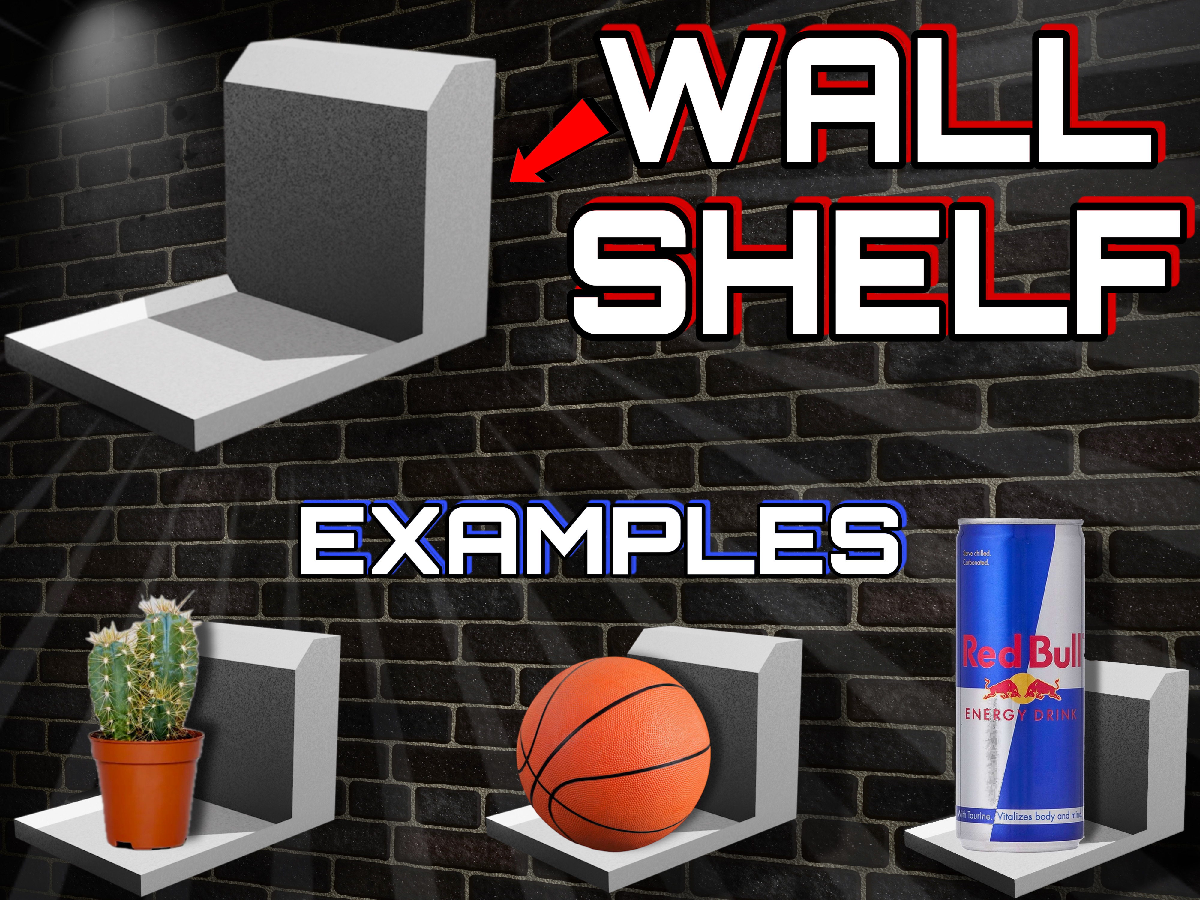 Small Wall Shelf | Super Cool!