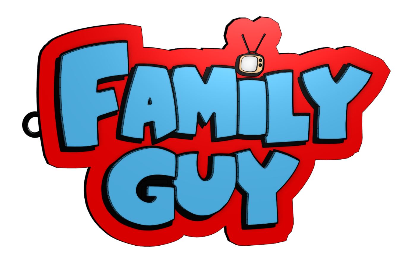 Family Guy Keychain by BeautifulLEDs | Download free STL model ...