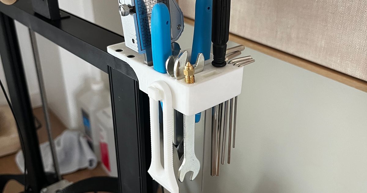 Ender 3 V3 SE Tool Holder by ecwskier | Download free STL model ...