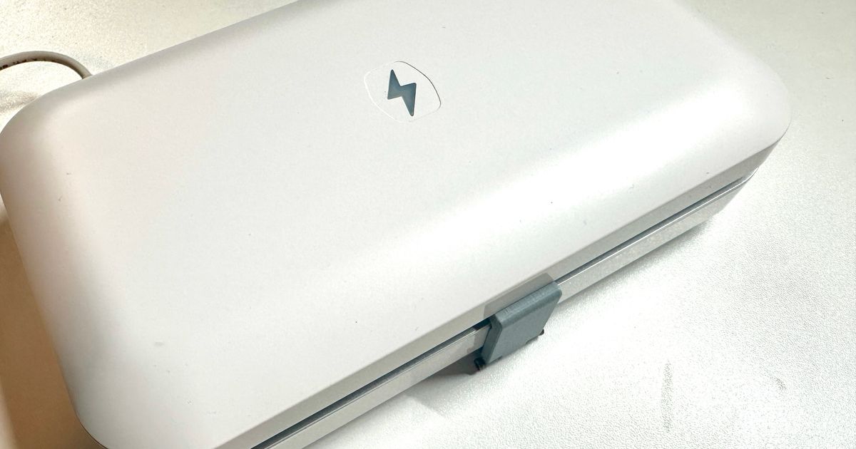 PhoneSoap 3 Lid Stopper by M1324 Download free STL model