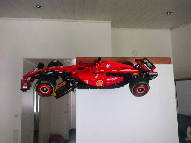 Lego 42207 Ferrari F1 SF24 Wall mount