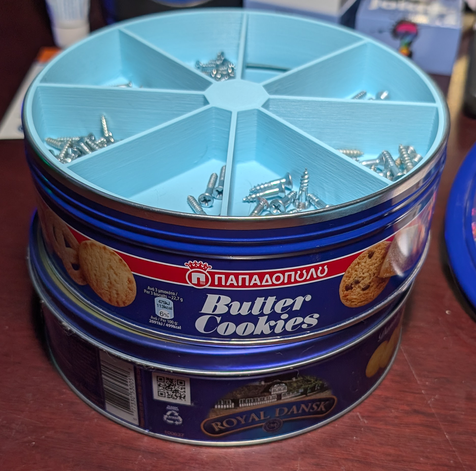 Butter Cookie Tin Inserts