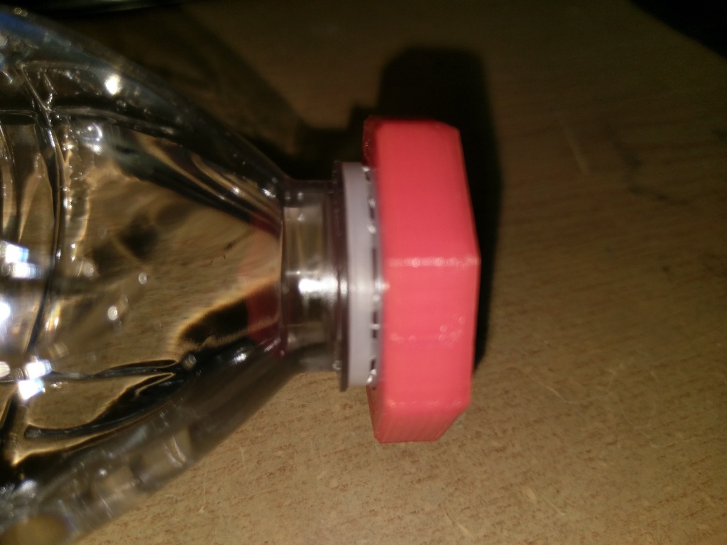 Water bottle opener