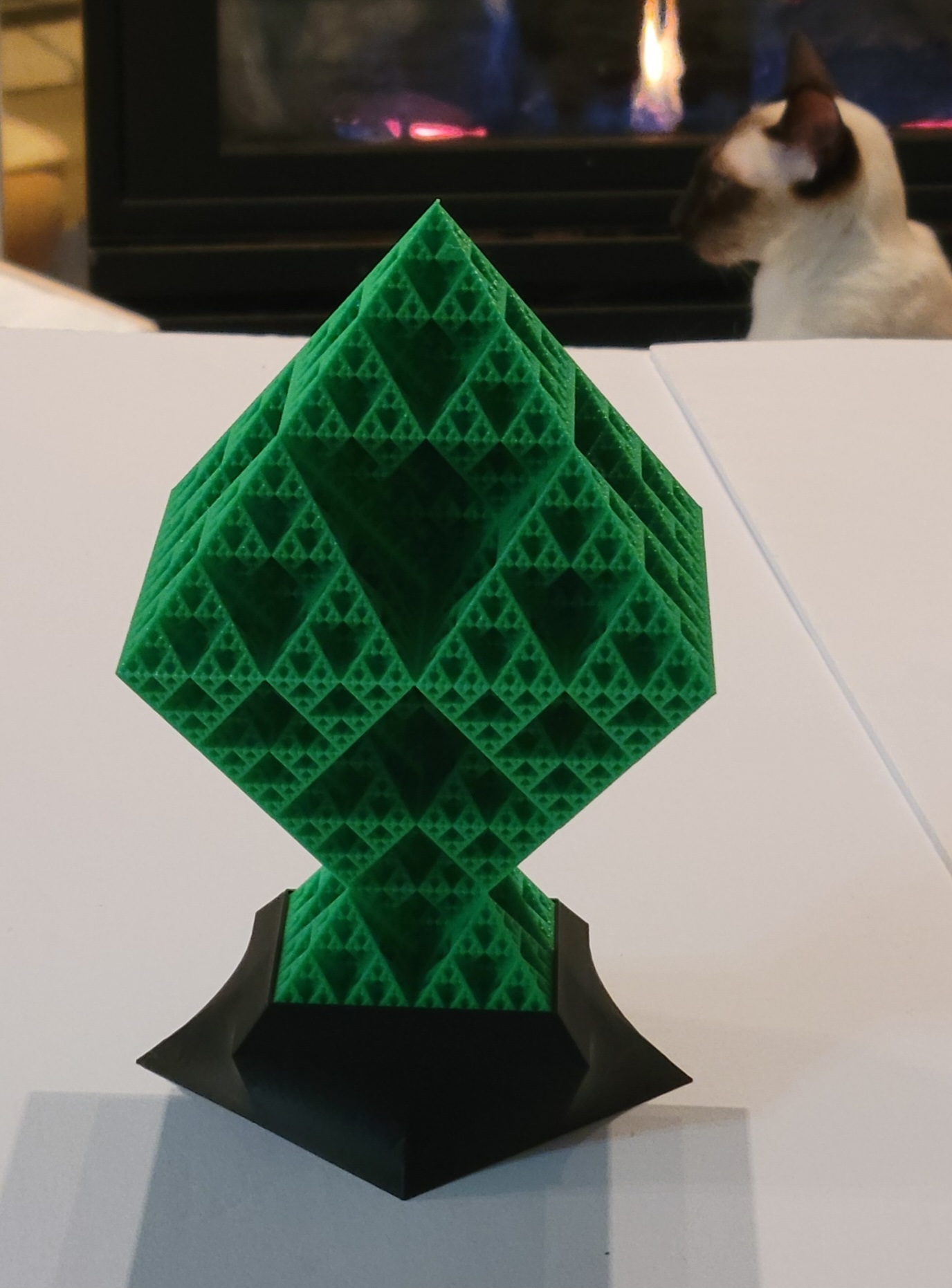 The Octahedroflake: A higher-dimensional analog of the Sierpinski Triangle  by Nat, Download free STL model