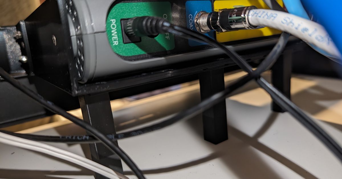 Motorola MB8600 Modem Rack Mount by Chorchie Download free STL model