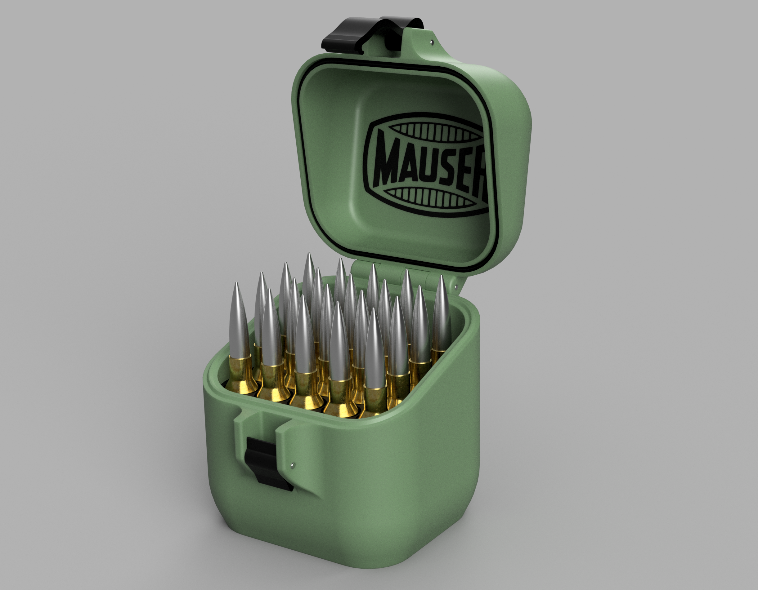 6,5x55 Mauser ammo box