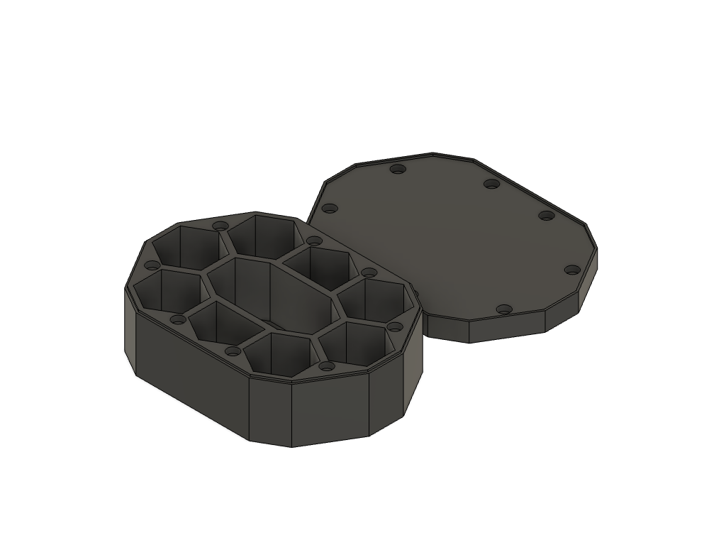 Dice & Mini Fig Box Magnetic Lid