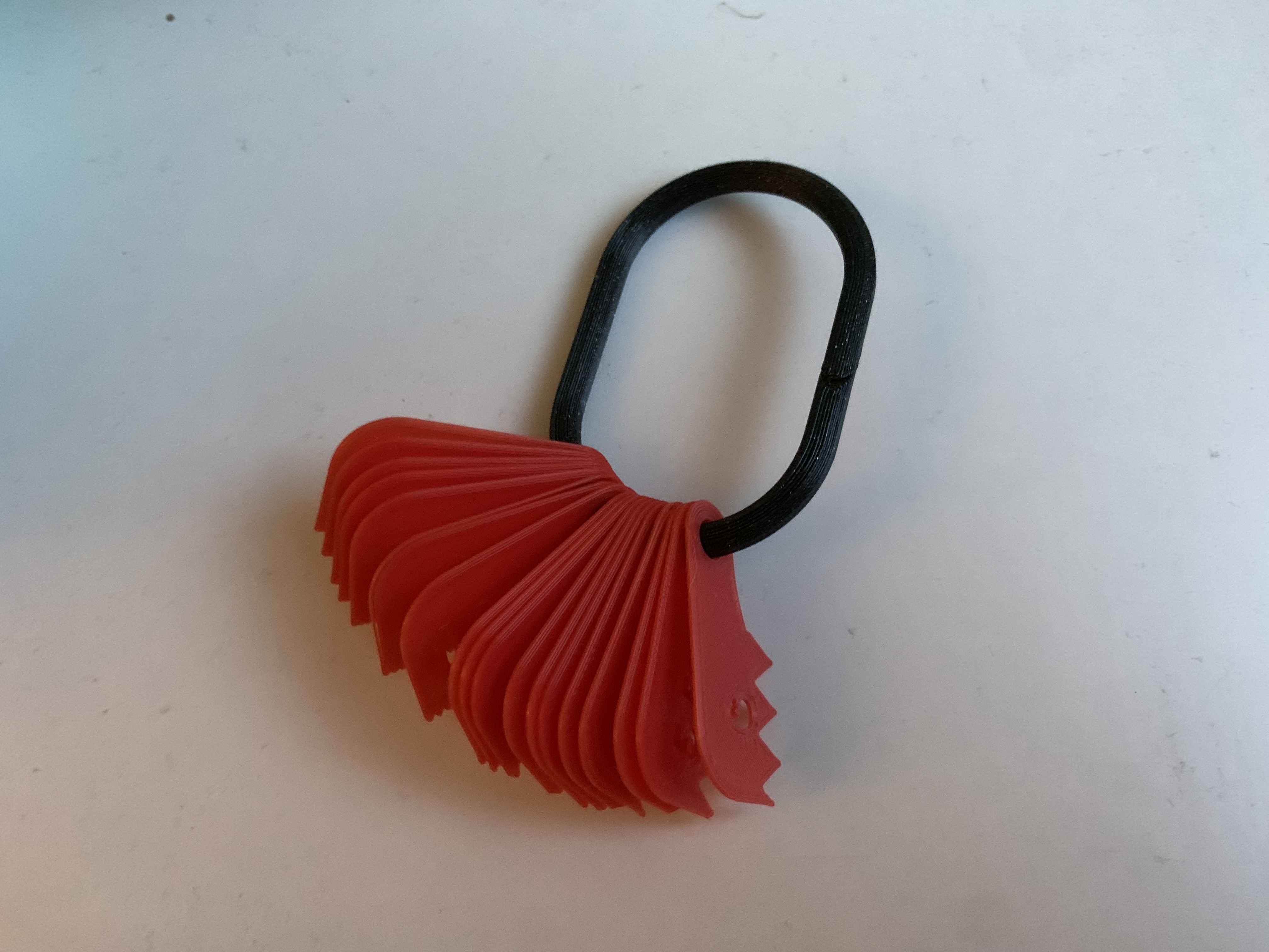 Miniatura 3 do modelo 3D Metric Thread Comb