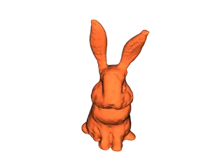 AI generated Bunny (Prompt - Image - Mesh with TripoSR) by SphaeroX ...