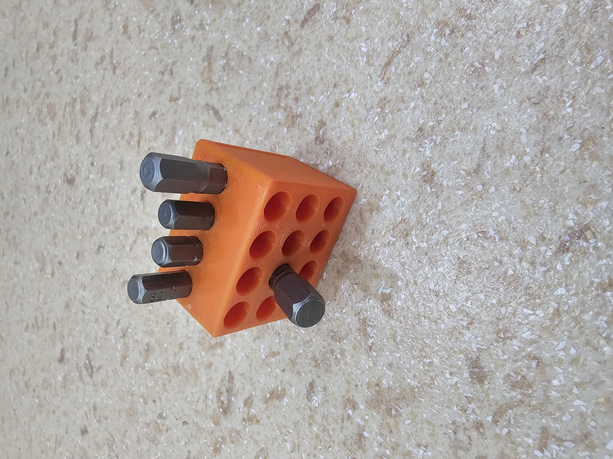 DeWalt bit holder with more bit holes
