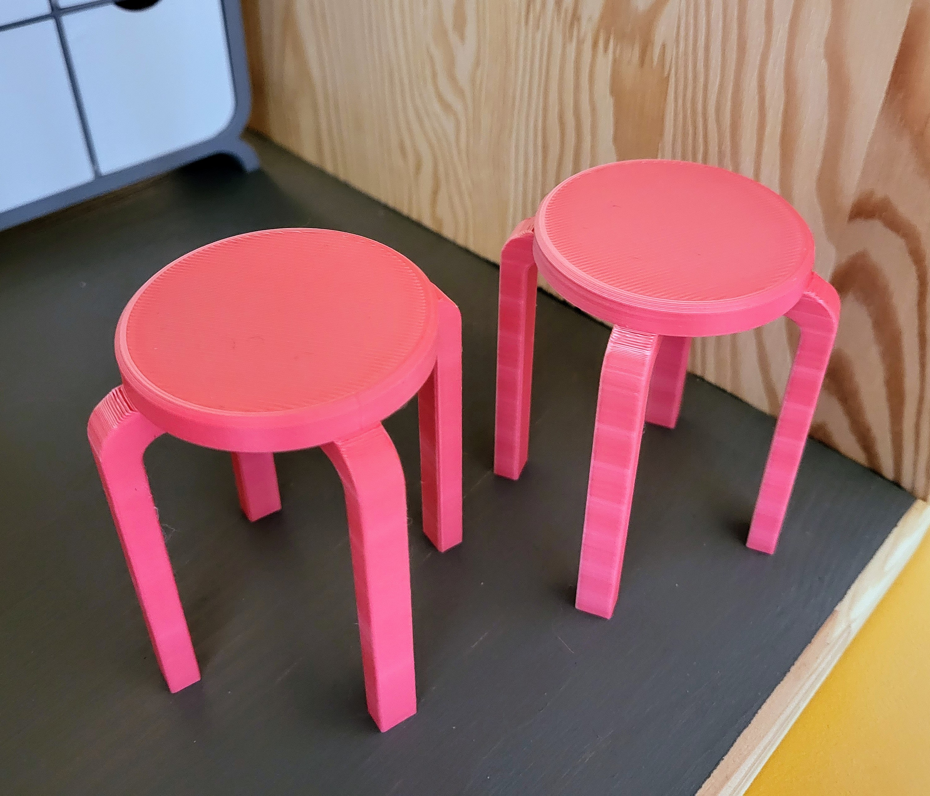 Alvar Aalto Stool E60 for dolls