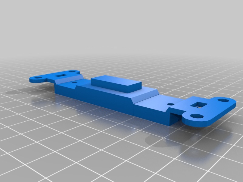 Toggle Switch Adapter Plate Blank by Danz3d | Download free STL model