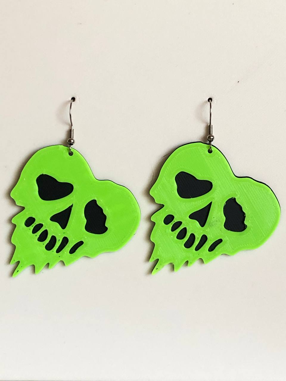 Earring Love Melt corazón grande big
