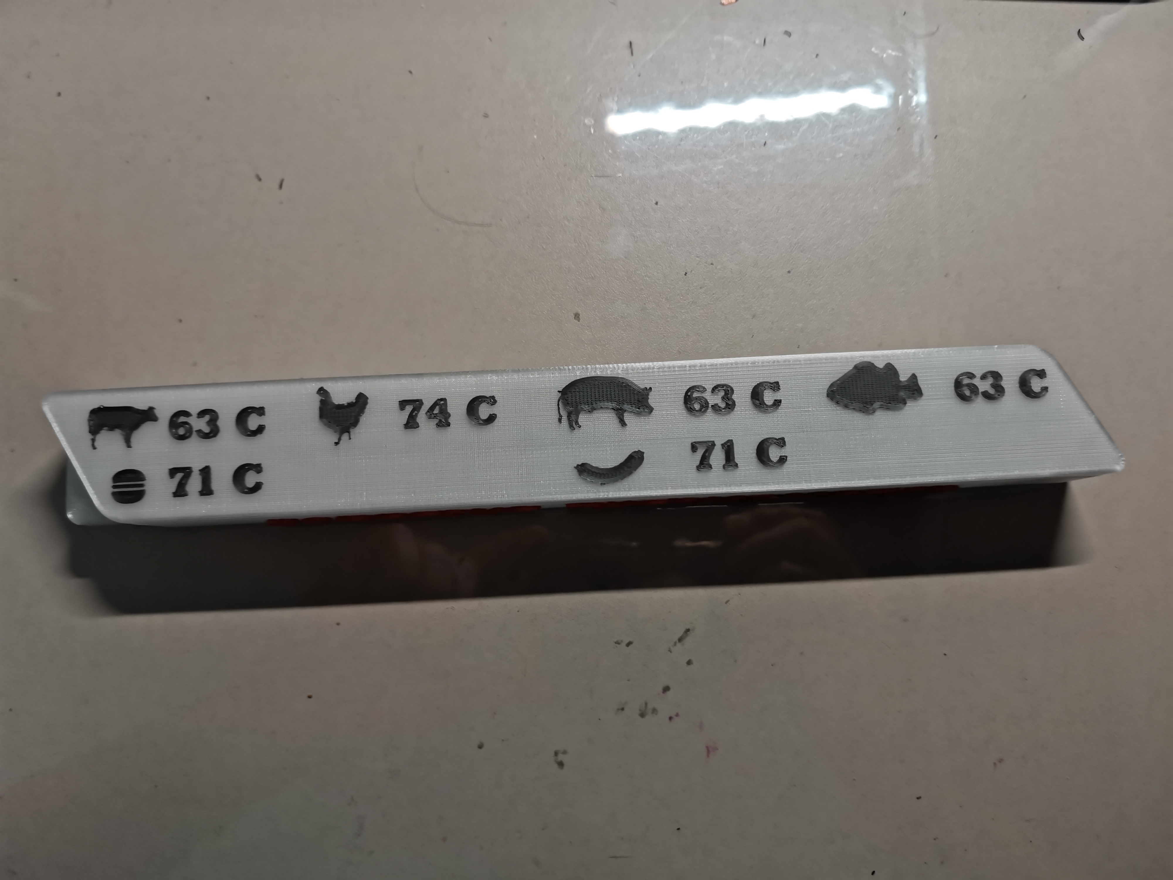 thermometer barbecue box