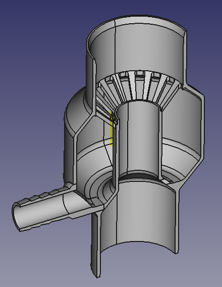 Rain Diverter for NW53 / DN50 Pipes