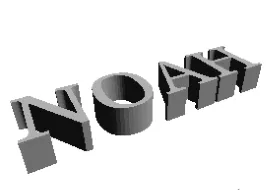 Schriftzug "Noah"