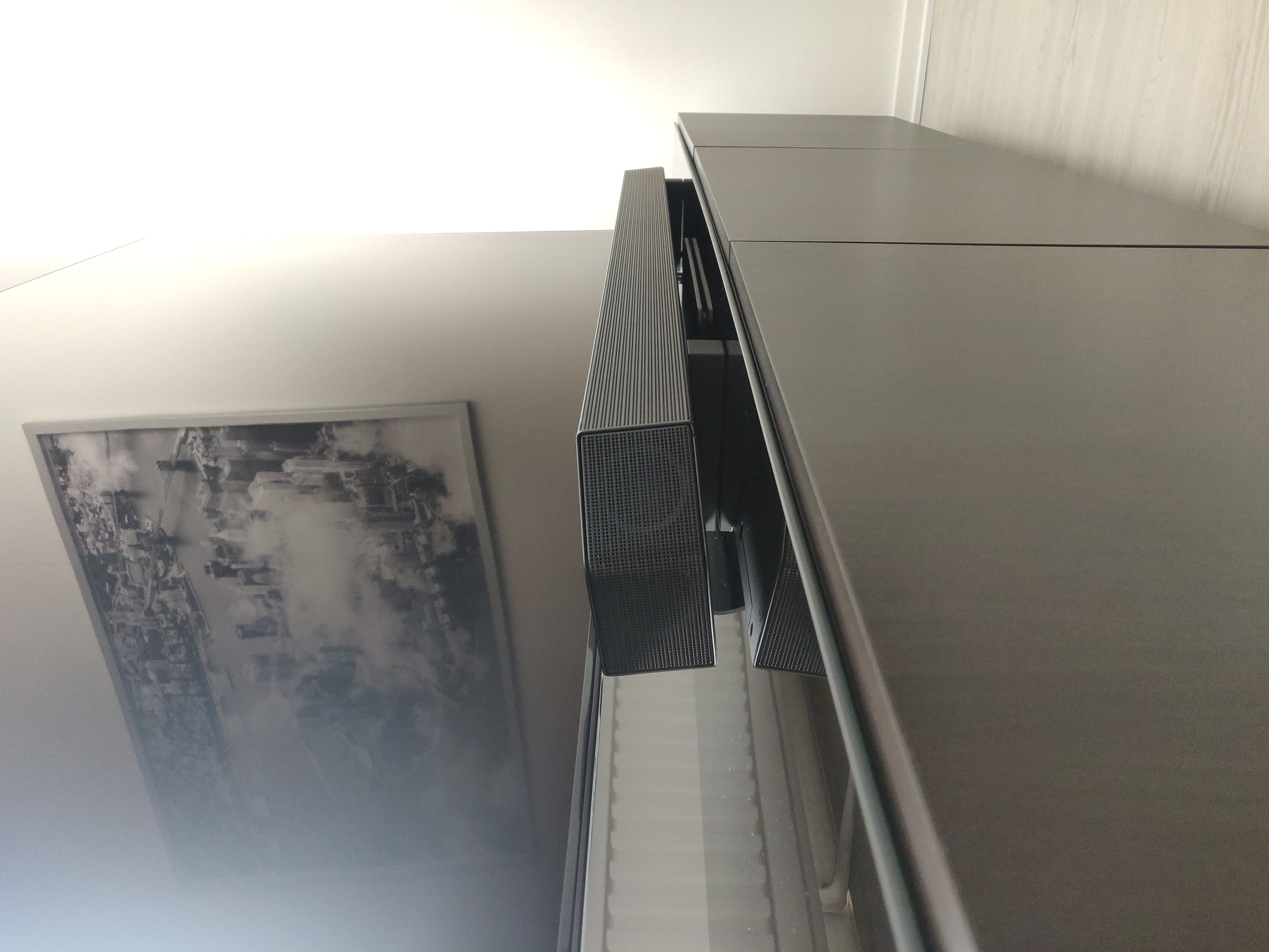 Samsung HW-Q930B soundbar angled stand
