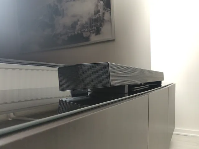 Samsung HW-Q930B soundbar angled stand