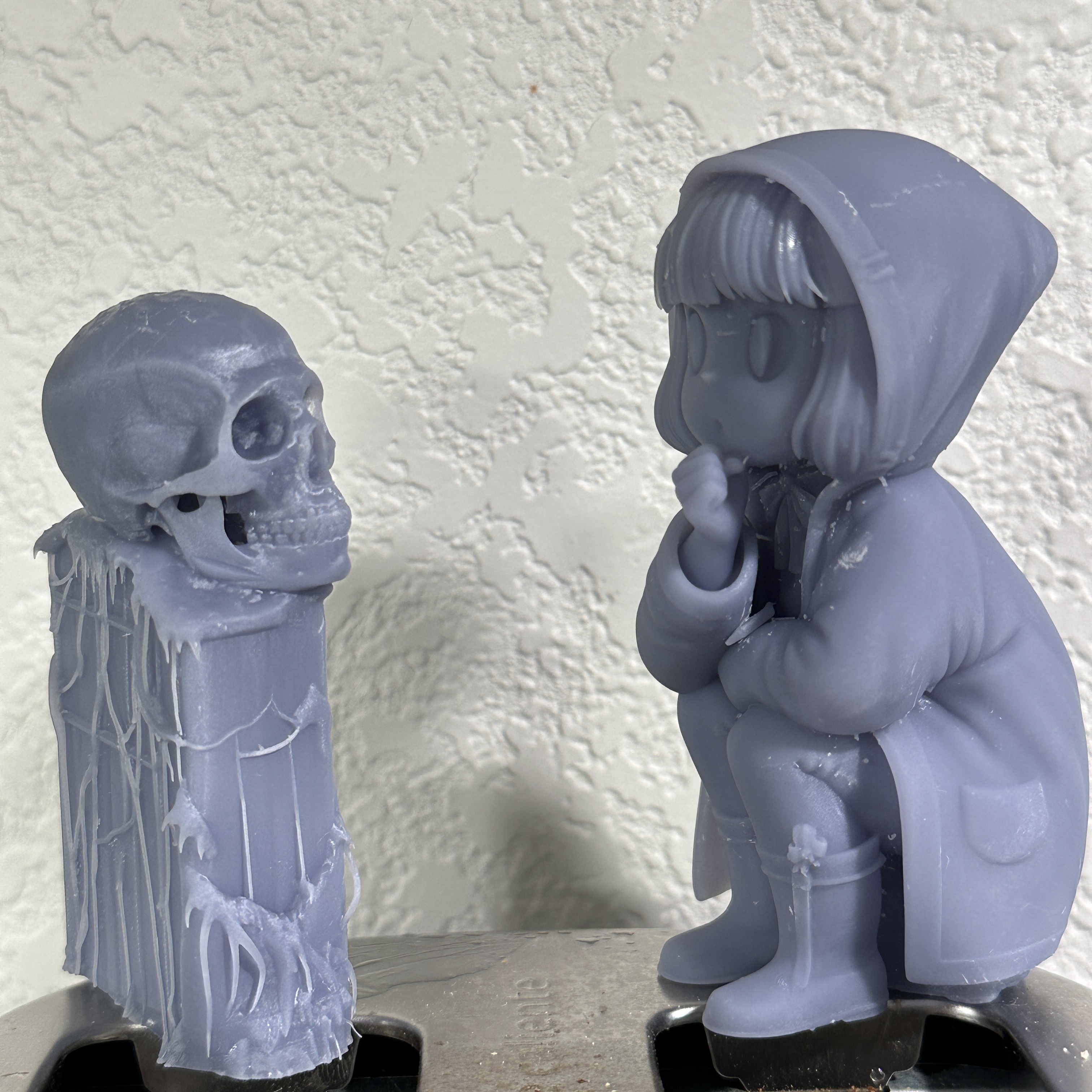 Luce Meditating on Death - Momento Mori