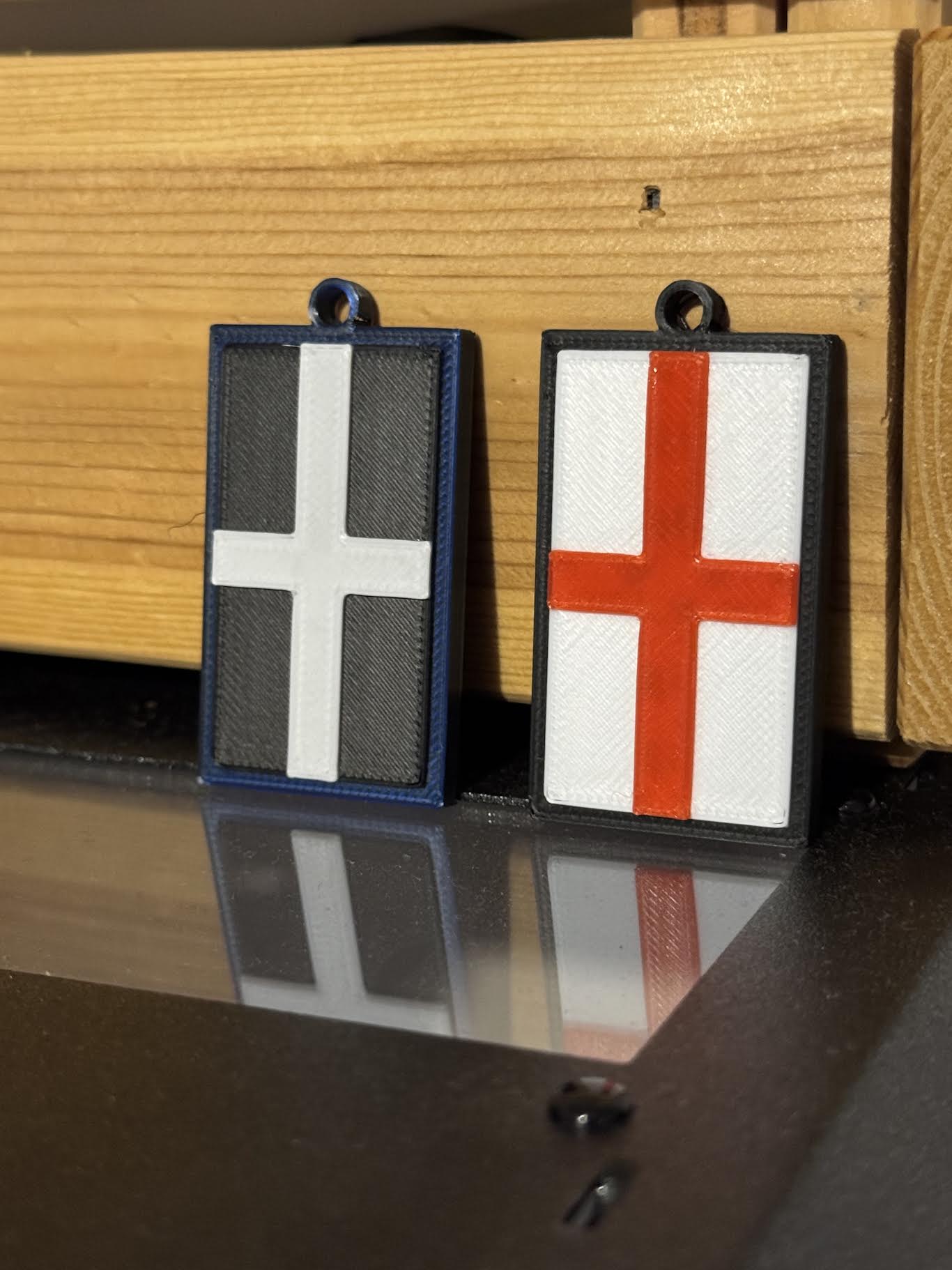 Centre Cross keychain