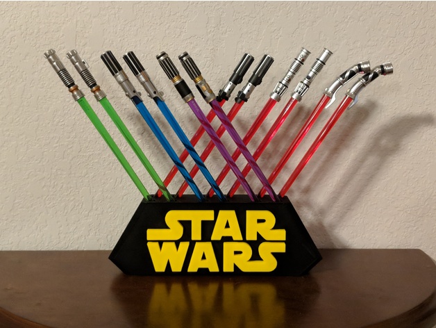 Lightsaber Chopstick Display Stand
