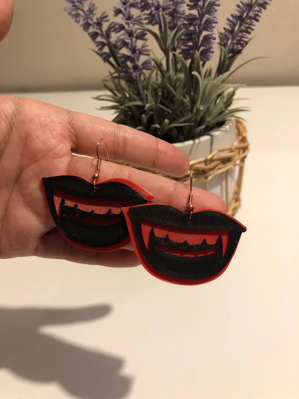Earring Vampire teeth dark vampiros boca