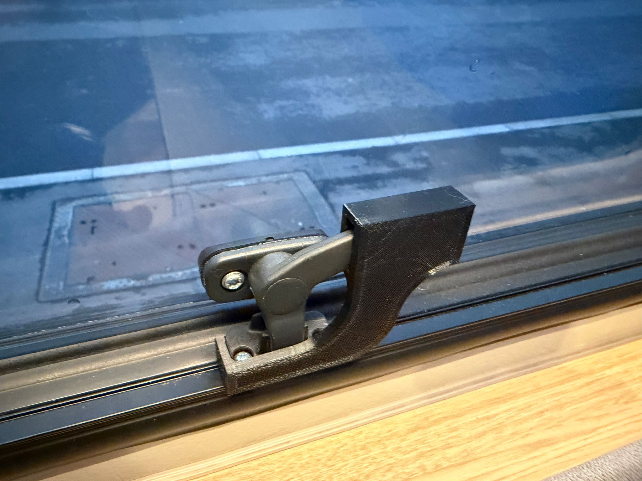Camper Van Window Lock for Dometic Windows 3D model