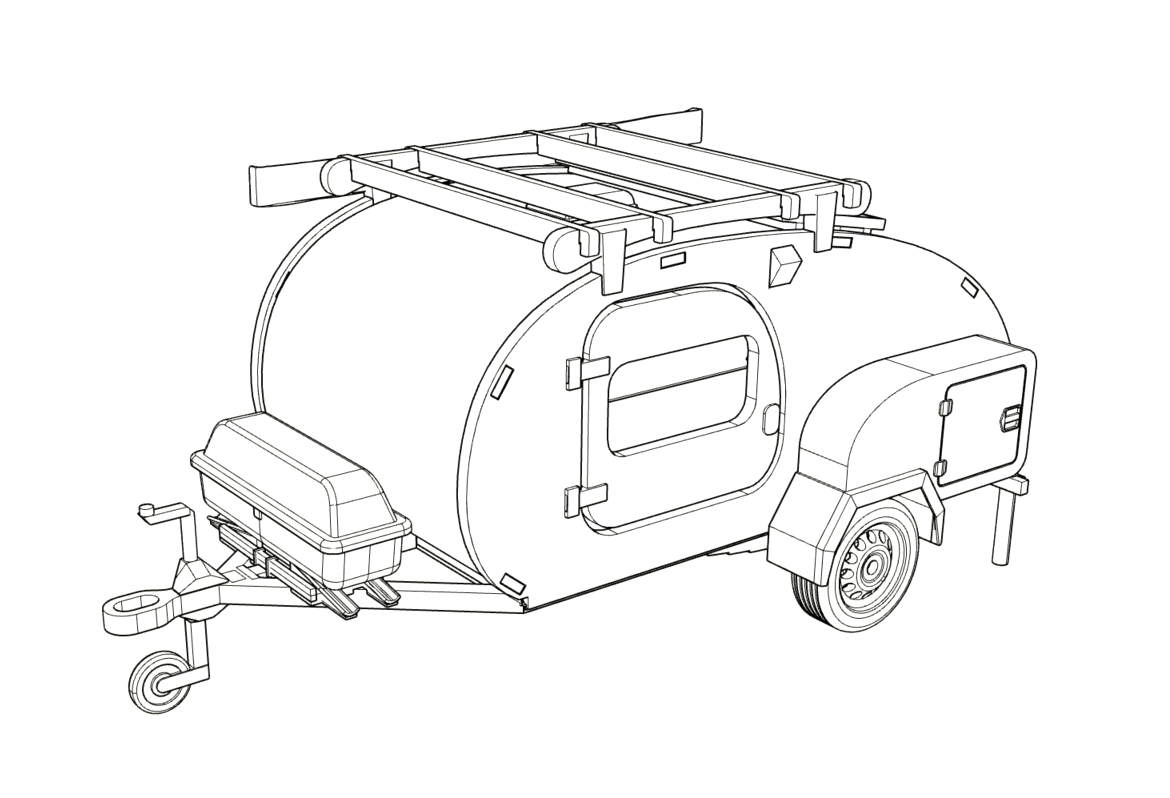 Tiny House on Wheels (Kit Card)