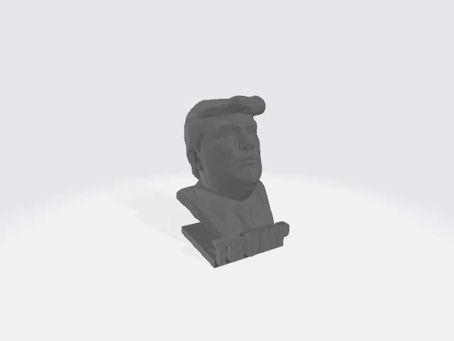 Donald J. Trump Bust