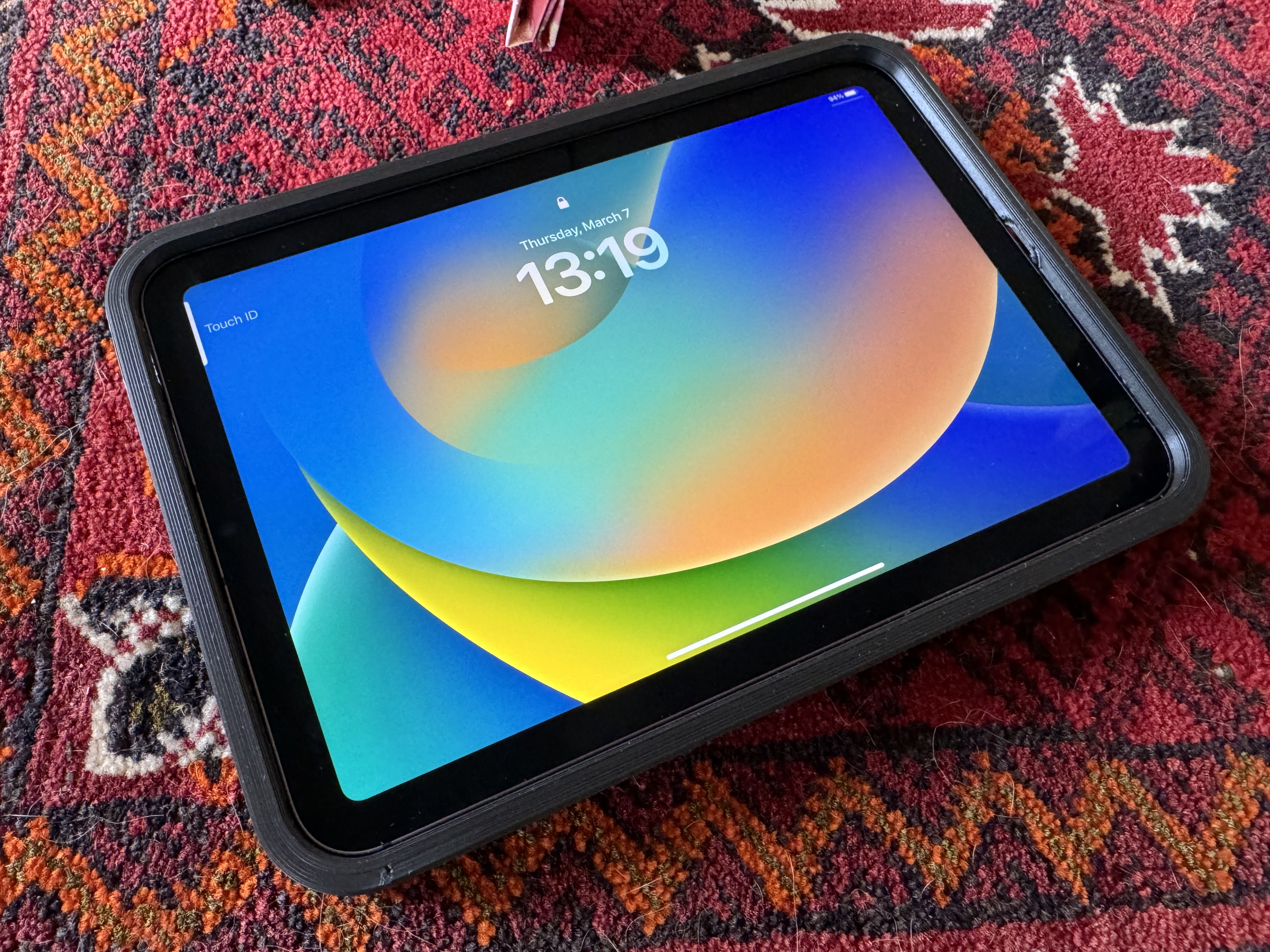 Multi-material iPad Mini bumper case