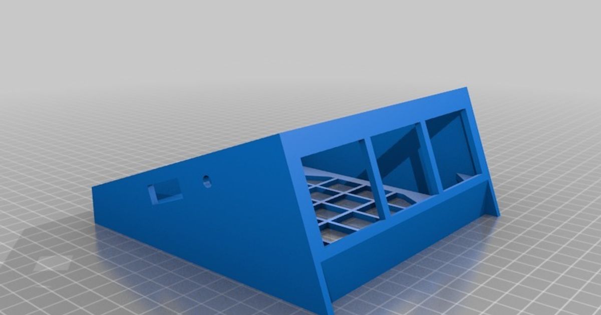 Solder Fume Extractor w/switch by Charlie Gallo Download free STL
