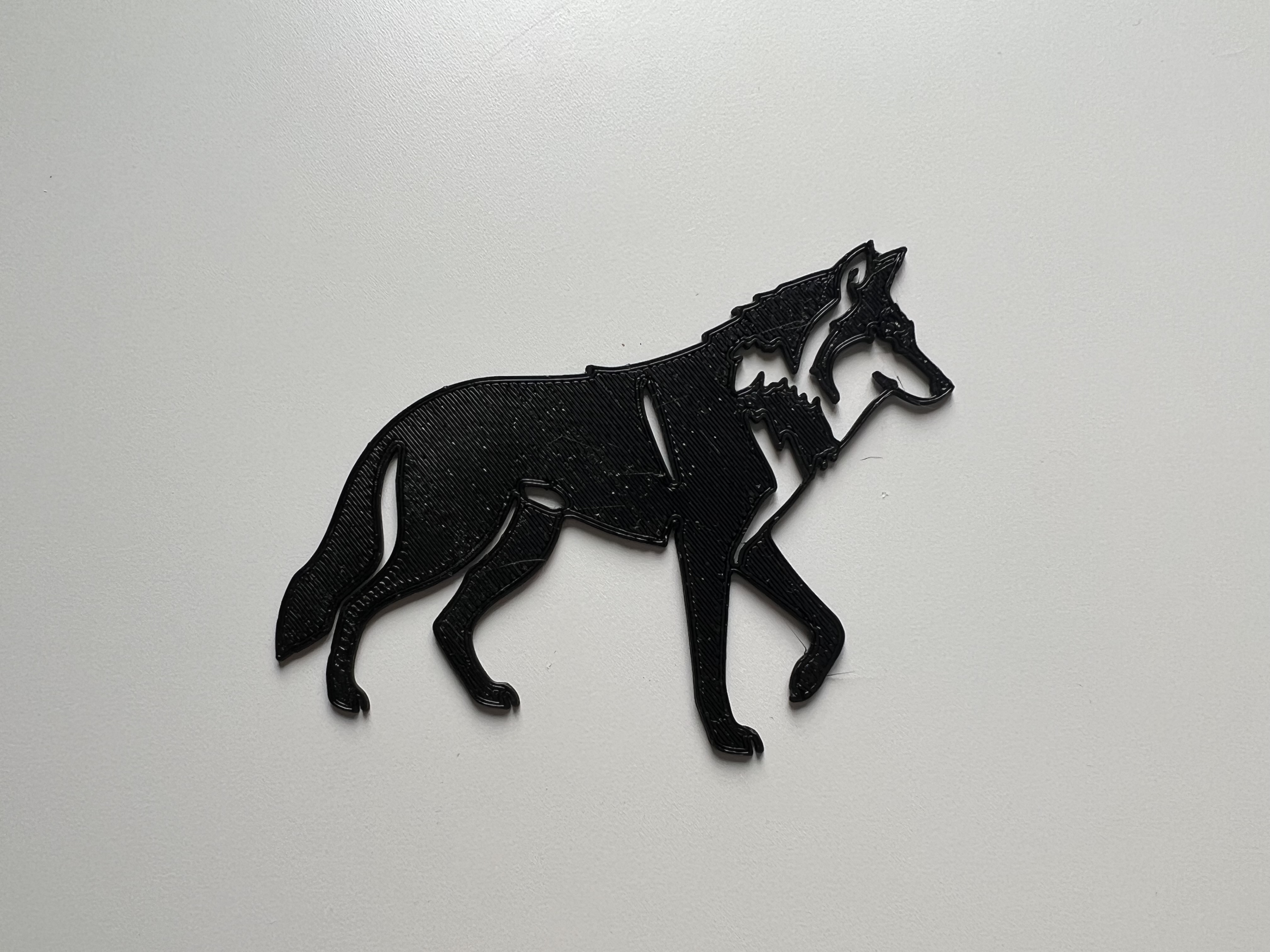 Wolf Wall Art #7