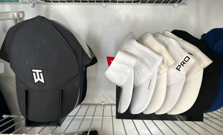 Ball Cap / Hat organizer rack by Cheeseburgers | Download free STL ...