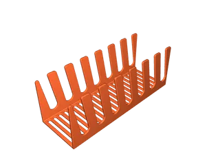Ball Cap / Hat organizer rack by Cheeseburgers | Download free STL ...