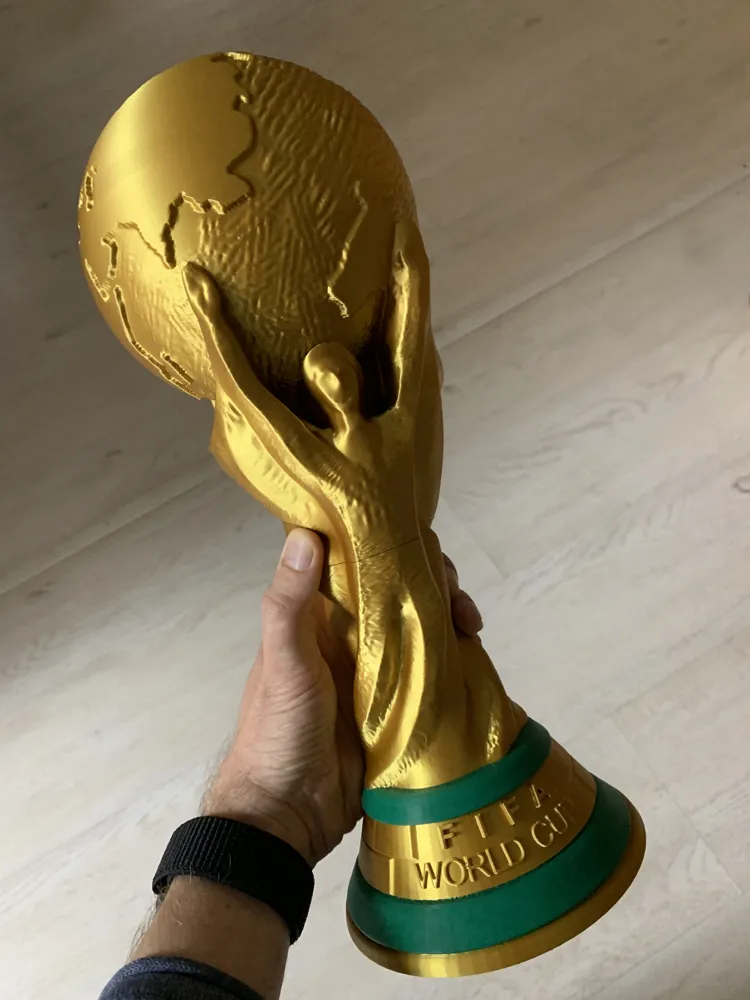 copa del munto tamaño real