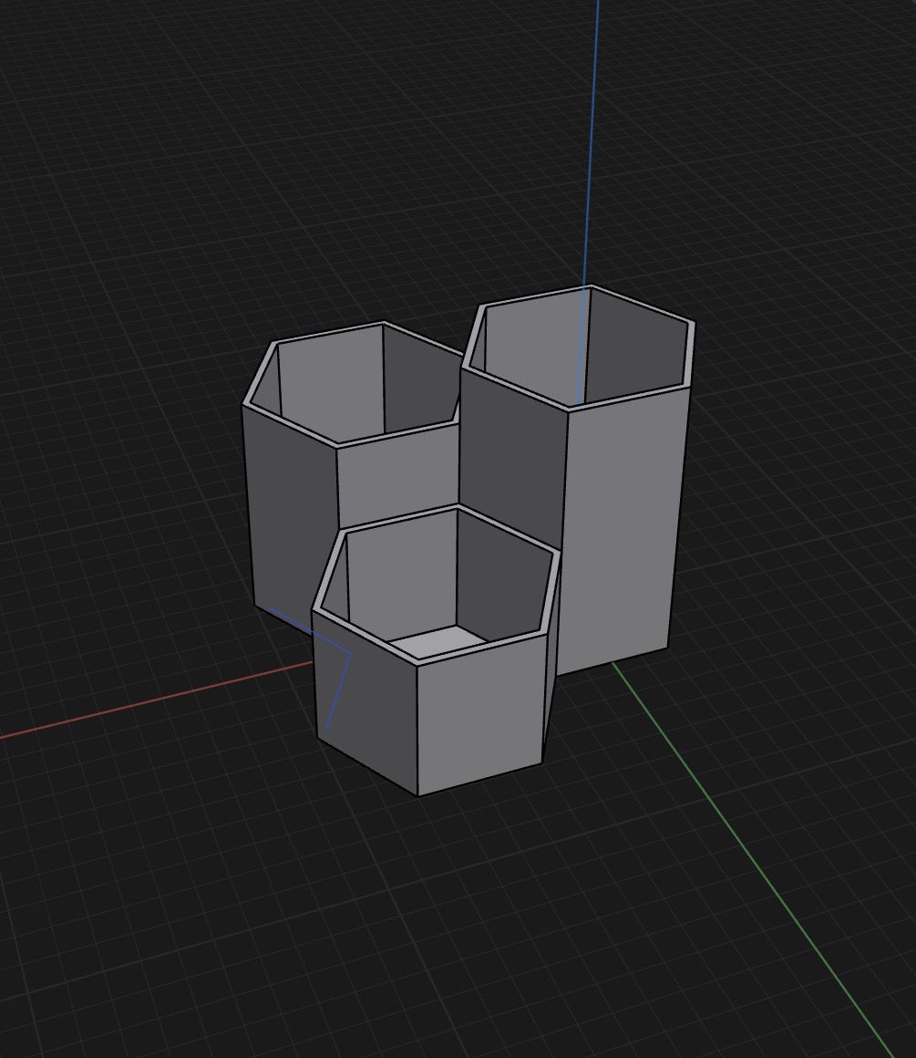 Hexagon Pencil Holder
