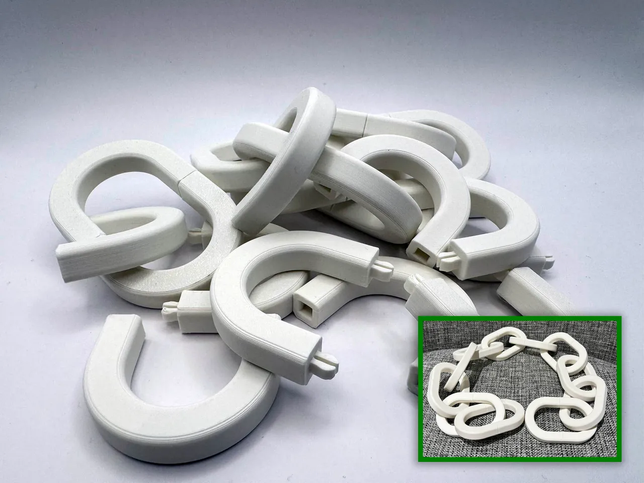 Snap Chain - Snap it together! by Stigern | Download free STL model ...